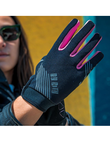BY CITY GUANTES LADY VERANO MOSCOW BLACK / PINK en ALDAMOVIL