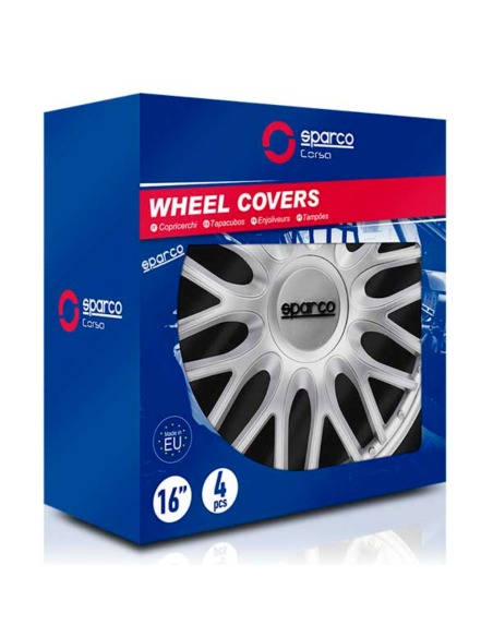 SPARCO TAPACUBOS ROMA COSA BICOLOR 16''
