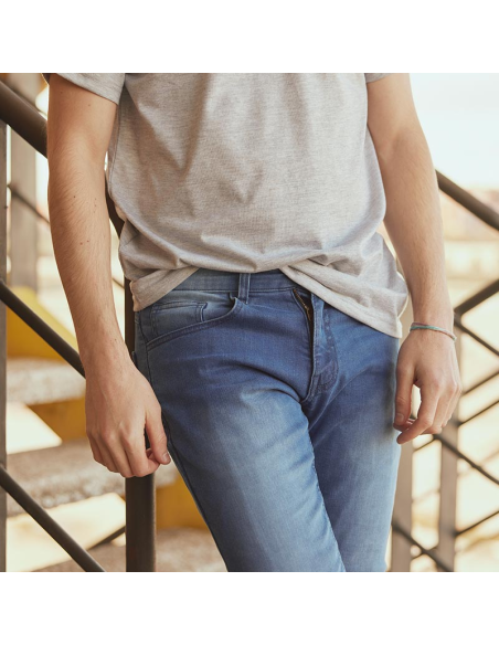 BY CITY PANTALON TEJANO ROUTE II LIGHT BLUE en ALDAMOVIL