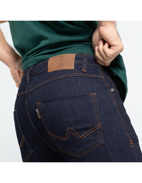 BY CITY PANTALON TEJANO ROUTE II DARK BLUE en ALDAMOVIL