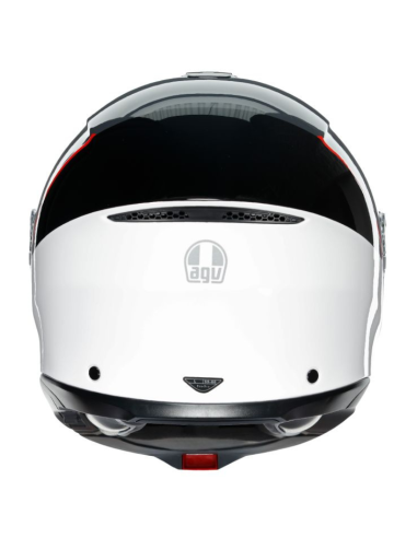 AGV CASCO TOURMODULAR E2206 BALANCE WHITE/GREY/RED en ALDAMOVIL
