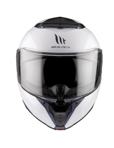 MT CASCO MODULAR ATOM 2 SV WHITE GLOSS en ALDAMOVIL
