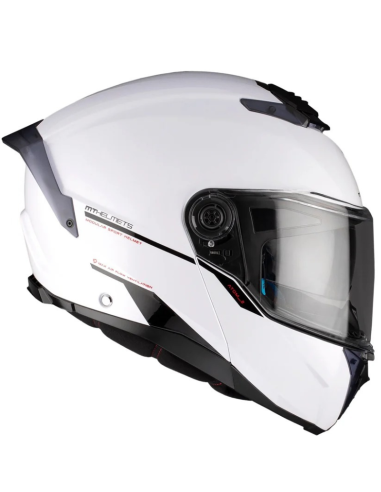 MT CASCO MODULAR ATOM 2 SV WHITE GLOSS en ALDAMOVIL