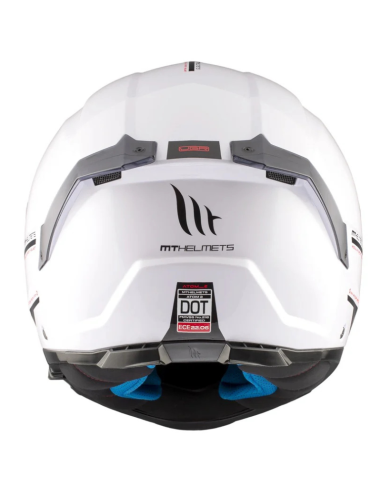 MT CASCO MODULAR ATOM 2 SV WHITE GLOSS en ALDAMOVIL