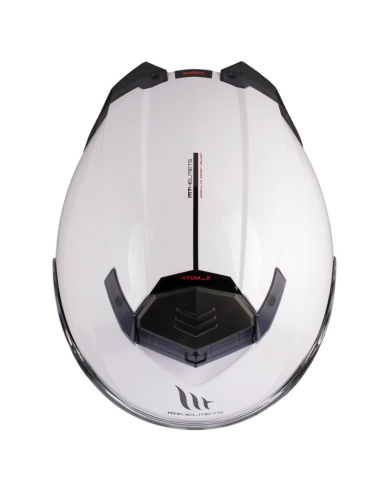 MT CASCO MODULAR ATOM 2 SV WHITE GLOSS en ALDAMOVIL