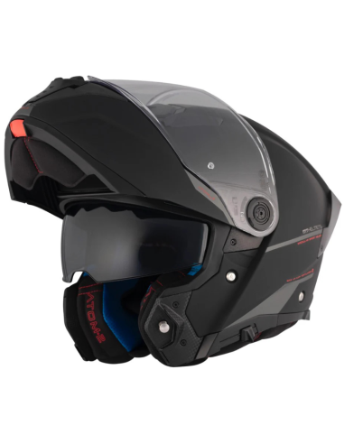 MT CASCO MODULAR ATOM 2 SV BLACK MATT en ALDAMOVIL