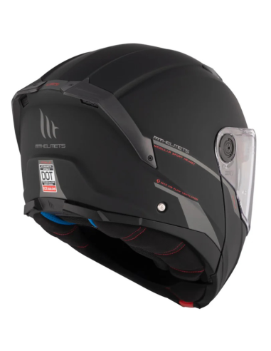 MT CASCO MODULAR ATOM 2 SV BLACK MATT en ALDAMOVIL