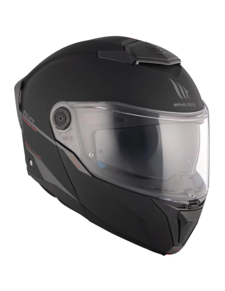 MT CASCO MODULAR ATOM 2 SV BLACK MATT en ALDAMOVIL