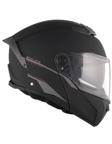 MT CASCO MODULAR ATOM 2 SV BLACK MATT en ALDAMOVIL