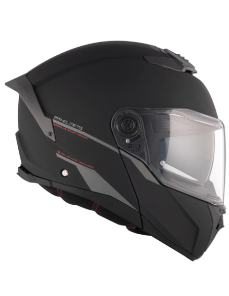 MT CASCO MODULAR ATOM 2 SV BLACK MATT en ALDAMOVIL