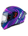NZI CASCO TRENDY 3 STREAM CONNECTED BLUE/PINK MATT en ALDAMOVIL