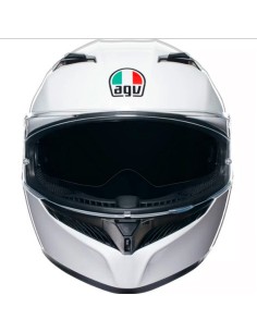 AGV CASCO K3 E2206 WHITE GLOSS en Aldamovil 2