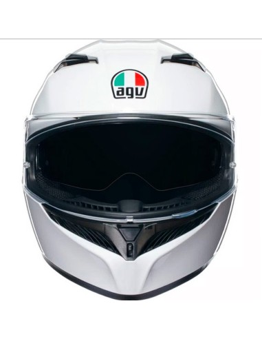 AGV CASCO K3 E2206 WHITE GLOSS en Aldamovil