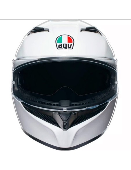 AGV CASCO K3 E2206 WHITE GLOSS en Aldamovil