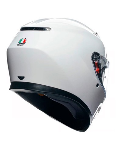 AGV CASCO K3 E2206 WHITE GLOSS en Aldamovil
