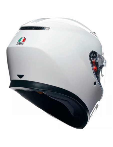 AGV CASCO K3 E2206 WHITE GLOSS en Aldamovil