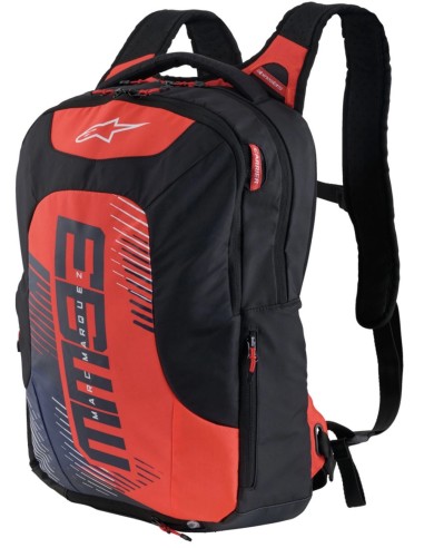 ALPINESTARS MOCHILA CITY HUNTER V2 BLK/RD en ALDAMOVIL