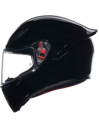 AGV CASCO K1 S E2206 BLACK GLOSSY en ALDAMOVIL