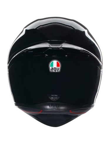 AGV CASCO K1 S E2206 BLACK GLOSSY en ALDAMOVIL