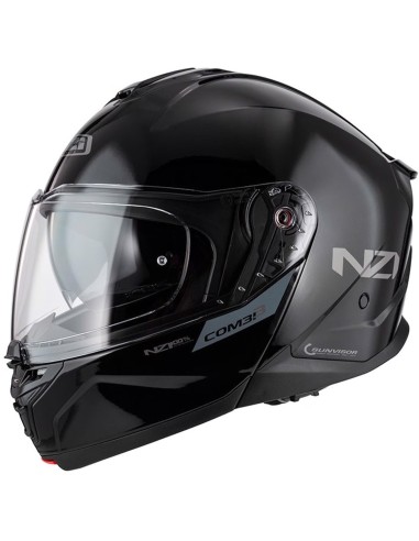 NZI CASCO COMBI 3 DUO BLACK GLOSS en ALDAMOVIL