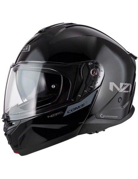 NZI CASCO COMBI 3 DUO BLACK GLOSS en ALDAMOVIL