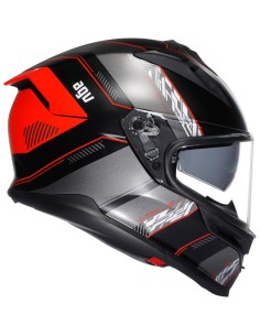 AGV CASCO K7 E2206 KYBER BLACK/RED MATT en ALDAMOVIL 2
