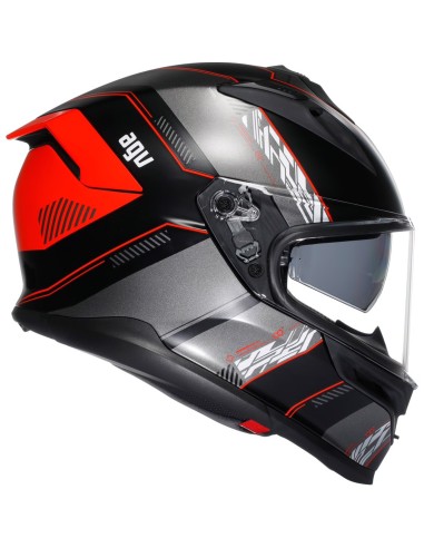 AGV CASCO K7 E2206 KYBER BLACK/RED MATT en ALDAMOVIL AGV CASCO K7 E2206 KYBER BLACK/RED MATT en ALDAMOVIL