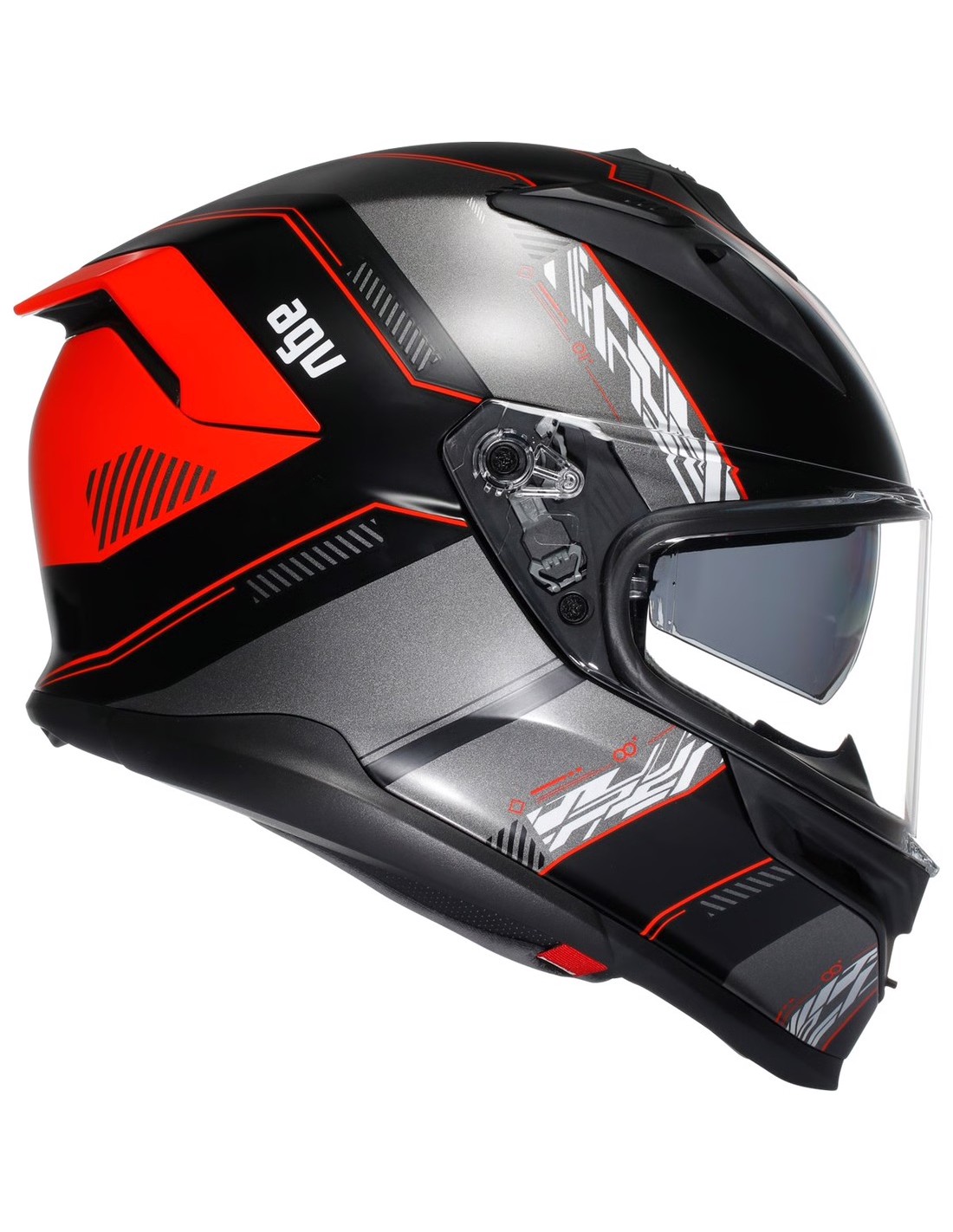 AGV CASCO K7 E2206 KYBER BLACK/RED MATT en ALDAMOVIL AGV CASCO K7 E2206 KYBER BLACK/RED MATT en ALDAMOVIL