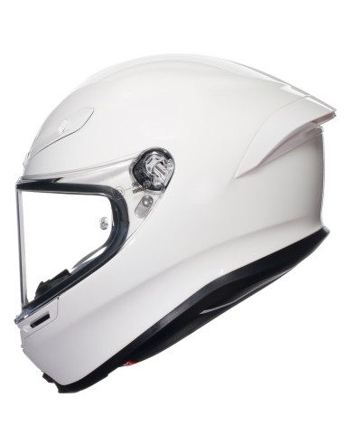 AGV CASCO K6 S E2206 WHITE GLOSS en ALDAMOVIL AGV CASCO K6 S E2206 WHITE GLOSS en ALDAMOVIL