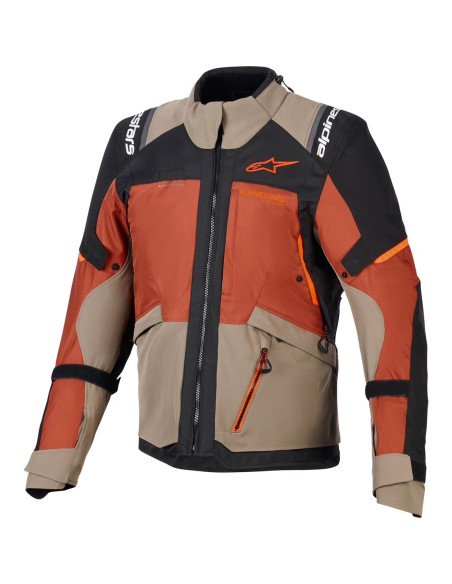 ALPINESTARS CHAQUETA ANDES V4 DRYSTAR BLACK/ORANGE en ALDAMOVIL