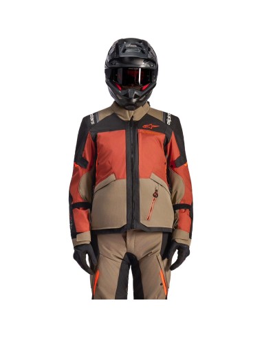 ALPINESTARS CHAQUETA ANDES V4 DRYSTAR BLACK/ORANGE en ALDAMOVIL