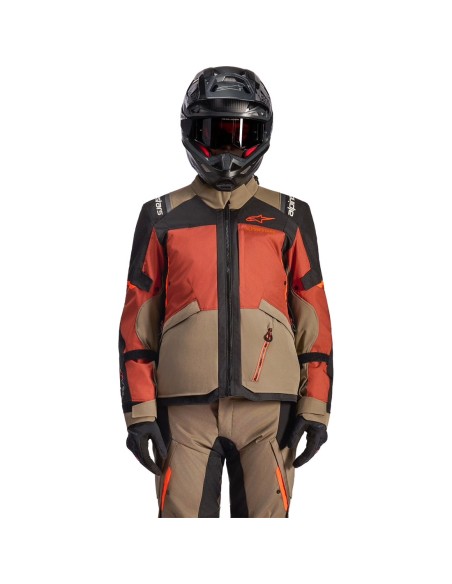 ALPINESTARS CHAQUETA ANDES V4 DRYSTAR BLACK/ORANGE en ALDAMOVIL