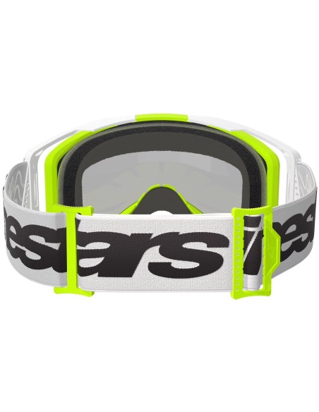 ALPINESTARS GAFAS OFF ROAD YELLOW FLUOR MIRROR SILVER LENS 2025 en ALDAMOVIL