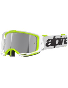 ALPINESTARS GAFAS OFF ROAD YELLOW FLUOR MIRROR SILVER LENS 2025 en ALDAMOVIL 2