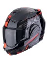 SCORPION CASCO EXO-TECH TRAVELLER BLACK/RED en ALDAMOVIL