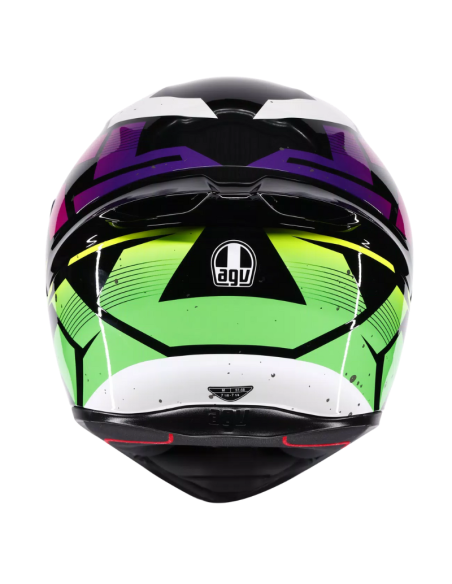 AGV CASCO K1 S E2206 PUNKPULSE BLACK/PURPLE/LIME en ALDAMOVIL