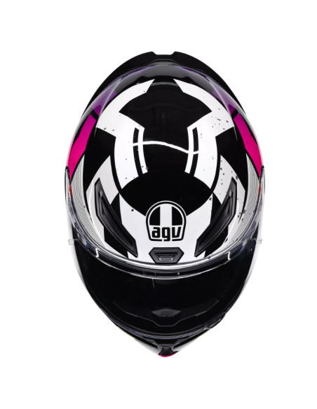 AGV CASCO K1 S E2206 PUNKPULSE BLACK/PURPLE/LIME en ALDAMOVIL