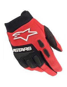 ALPINESTARS GUANTES JUNIOR FULL BORE V2 RED/BLACK en ALDAMOVIL