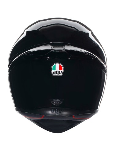 AGV CASCO K1 S E2206 BLACK GLOSSY en ALDAMOVIL