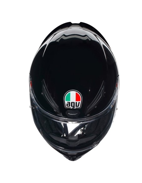 AGV CASCO K1 S E2206 BLACK GLOSSY en ALDAMOVIL