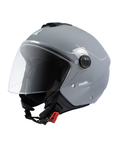 UNIK CASCO JET VERTEX NARDO GREY en ALDAMOVIL