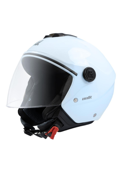 UNIK CASCO JET VERTEX BABY BLUE