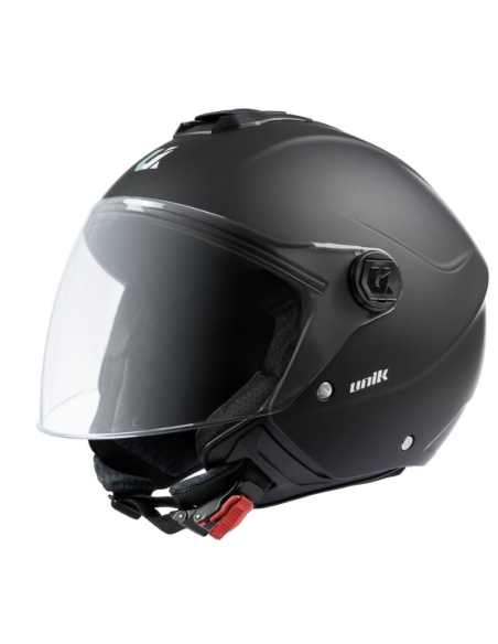 UNIK CASCO JET VERTEX MATT BLACK en ALDAMOVIL