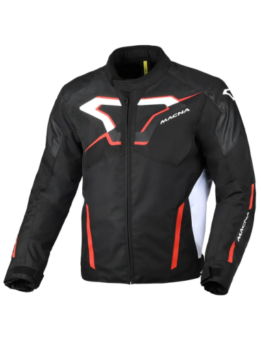 MACNA CHAQUETA TAZAR 2.0 BLACK/WHITE/RED en ALDAMOVIL