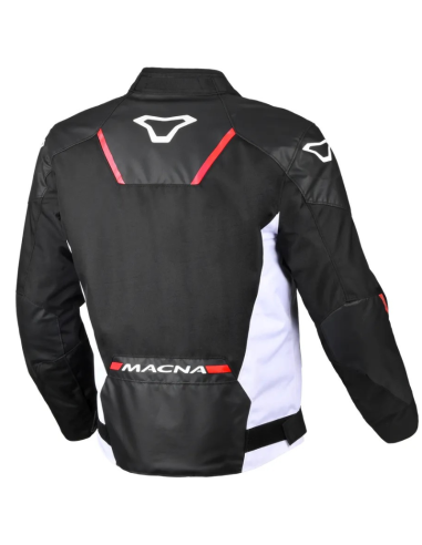 MACNA CHAQUETA TAZAR 2.0 BLACK/WHITE/RED en ALDAMOVIL