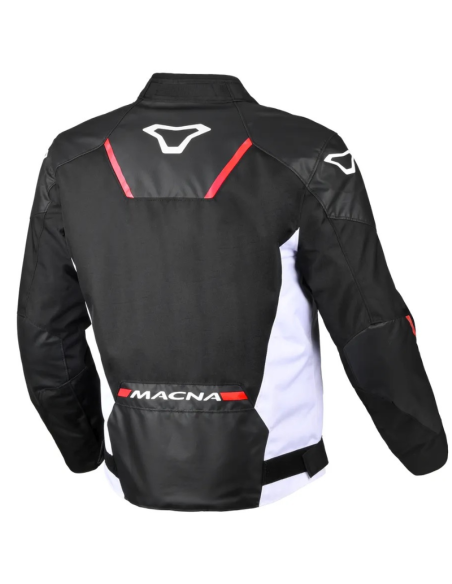 MACNA CHAQUETA TAZAR 2.0 BLACK/WHITE/RED en ALDAMOVIL