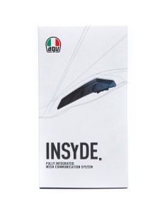AGV INTERCOMUNICADOR INSYDE BLACK 2