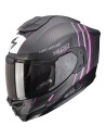 SCORPION EXO-1500 CARBON AIR ZITY BLACK MATT/PINK en ALDAMOVIL