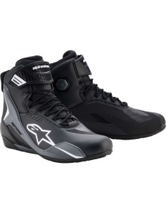 ALPINESTARS FASTER-4 BLACK/COOL GRAY/WHITE en ALDAMOVIL