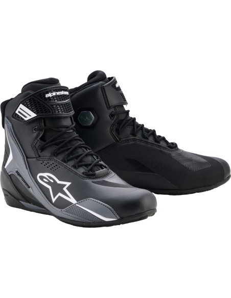 ALPINESTARS FASTER-4 BLACK/COOL GRAY/WHITE en ALDAMOVIL